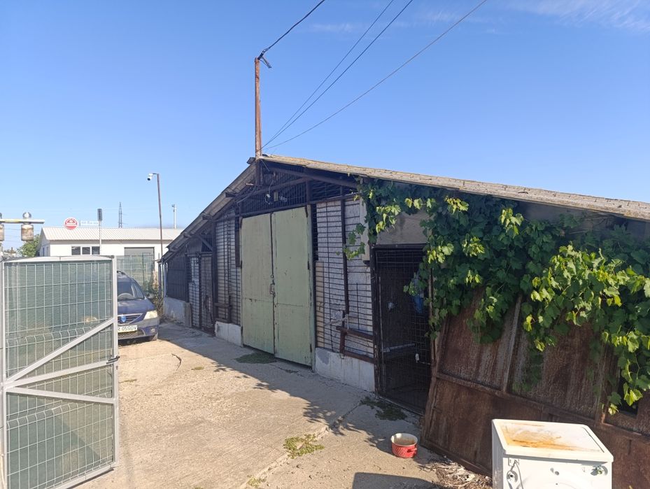 Vând sau închiriez teren+hala 3200mp aproape de strada Focșani (Chercea)preț 148000€