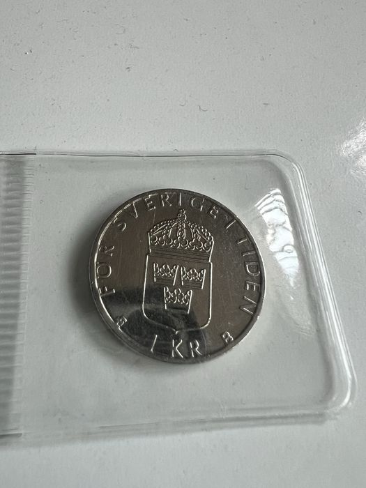 1 крона Швеция  оригинална
