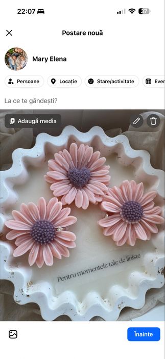 Aranjamente florale si lumanari parfumate