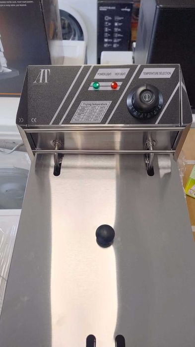 *ПРОМО* Чисто нов Електрически Фритюрник 6 л 2500 W неръждаема стомана