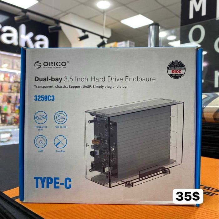 a28Electronics предлагает hdd case боксы ORICO