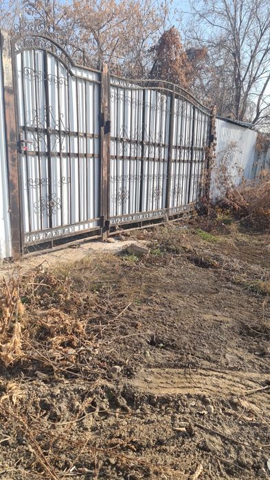Ворота распашные с калиткой 150 тыс тг