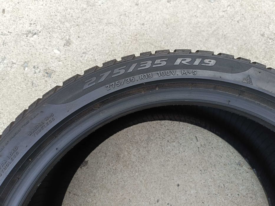 O anvelopa iarna 275 35 19 pirelli sottozero 3 run flat profil de 6 mm