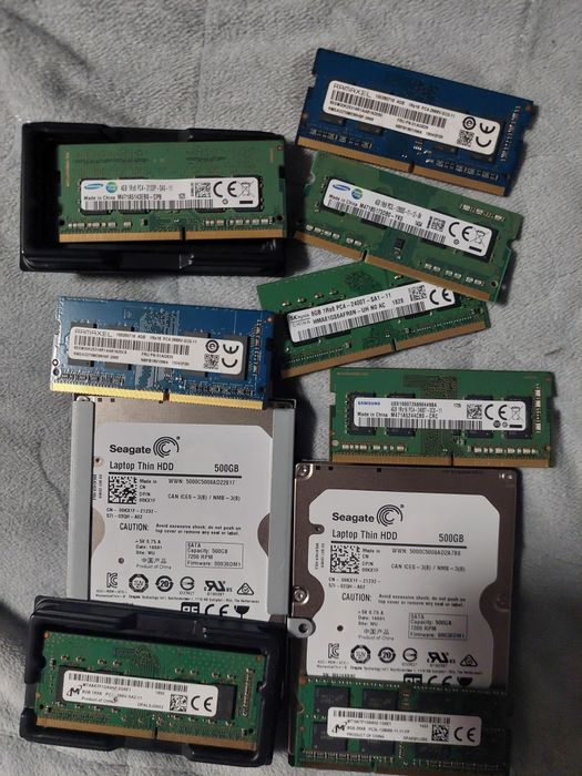 SSD m2sata/nvme/2.5" sata 128/256/1TB Samsung Hynix micron 100%HP