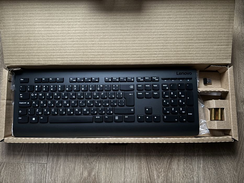 Клавиатура Lenovo Professional Wireless Keyboard, БДС кирилизация