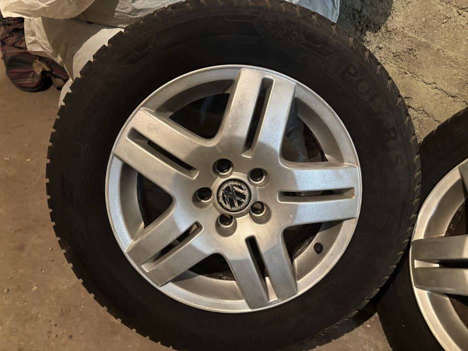 Джанти с Гуми 5х100 15ки За VW AUDI SEAT