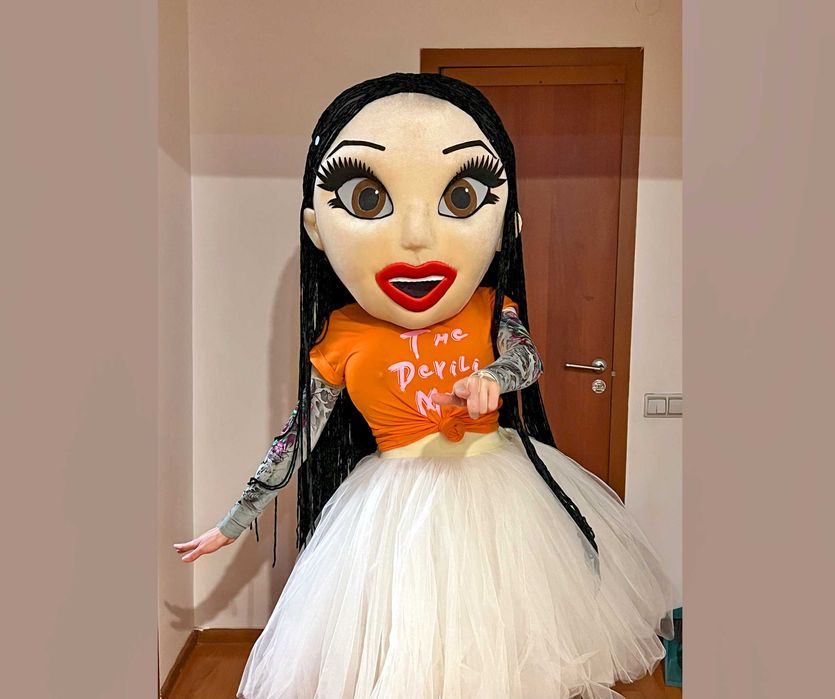 ПРЕМИУМ Сюрприз Кукла Ростовая Юбилей Свадьбу Мальчишник День Рожения