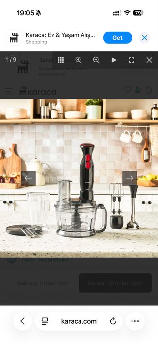 Кухонный комбайн  Karaca Pro Multimax 6 в 1