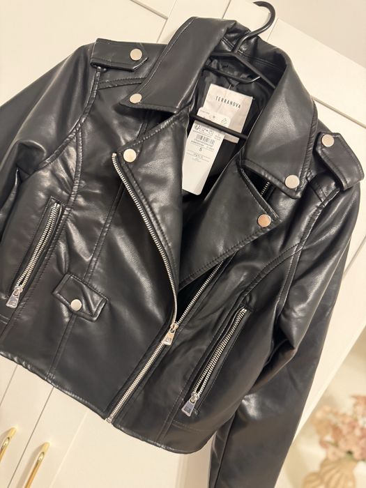 Geaca biker noua