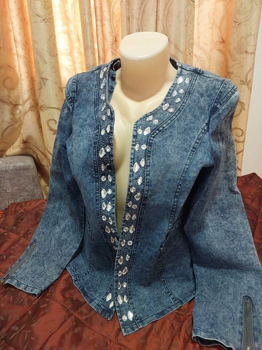 Пиджаки джинс разные