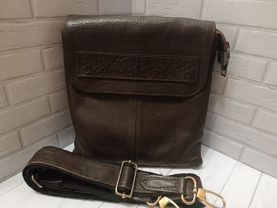 Барсетка/кожаный