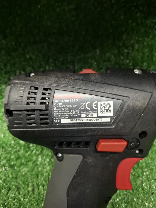 Винтоверт на Wurth BS 12-A MULTI с преставки