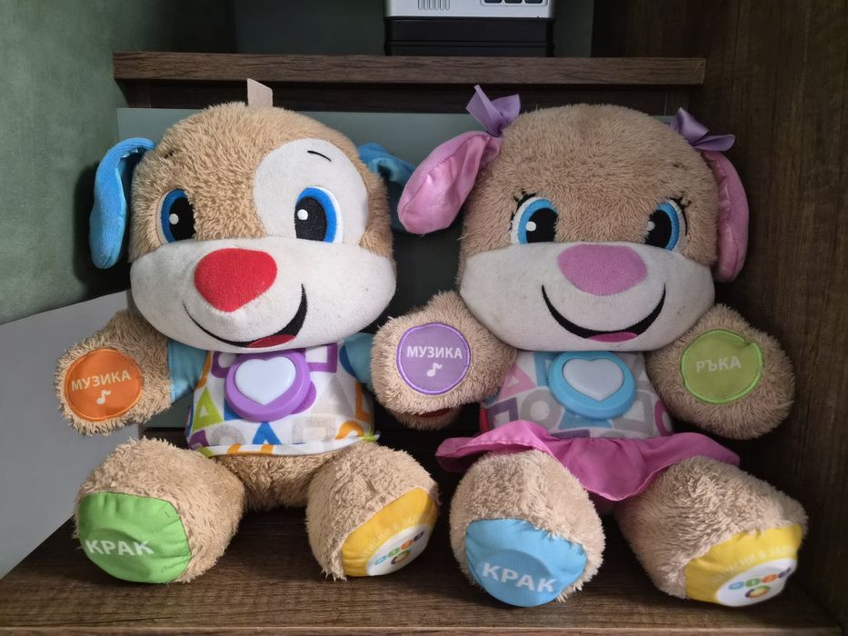Fisher price интерактивно кученце български