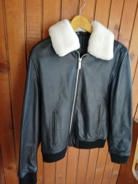 Geaca piele bărbati Zara Man M Aviator