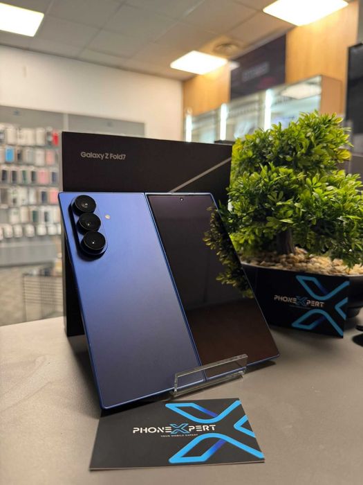 PhoneXpert SH - Samsung Z Fold 7 256GB Blue Excelent 121 Cicluri Cutie