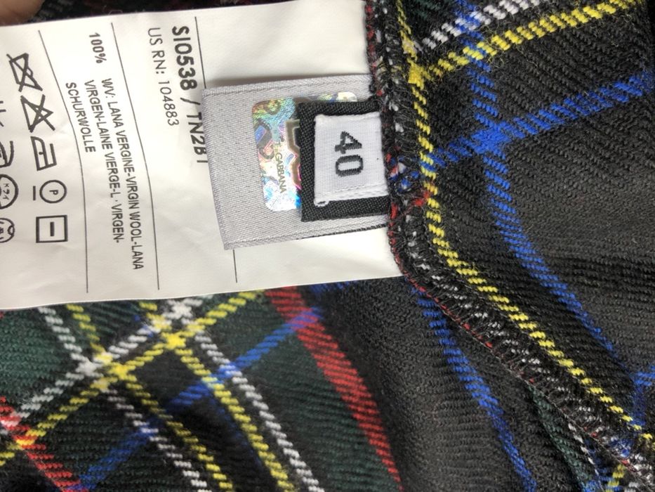 Dolcce&Gabbana Original fustita scotish