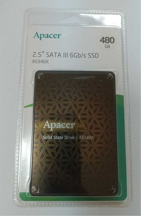 Ssd диск Apacer AS340X 480GB