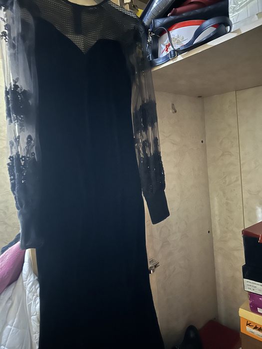 Длинное шикарное платья