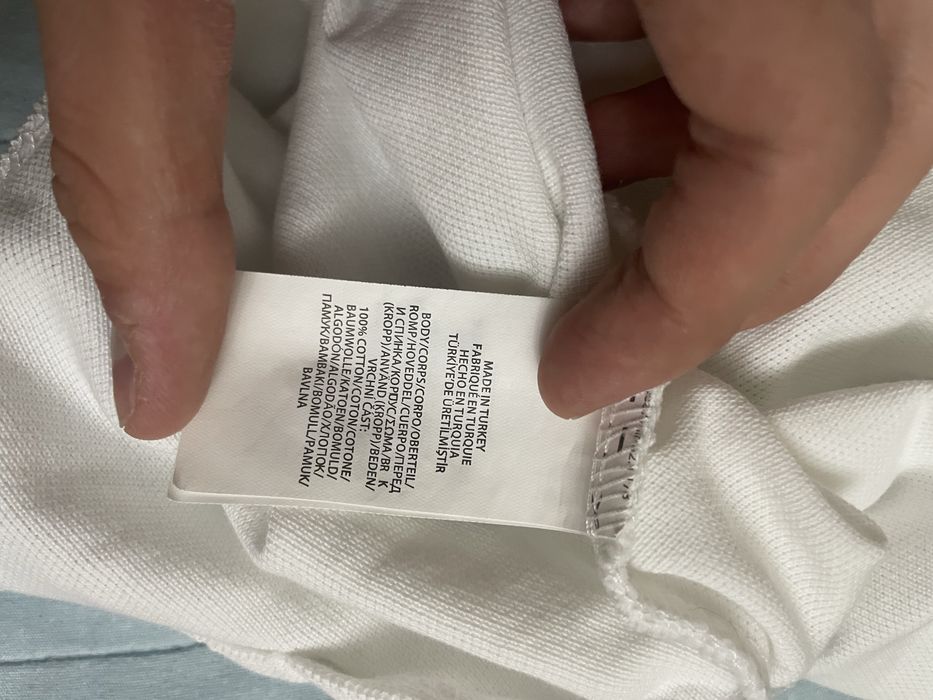 Поло белого цвета