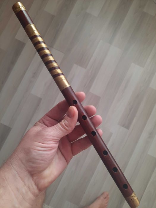 Fluier din lemn de prun La major