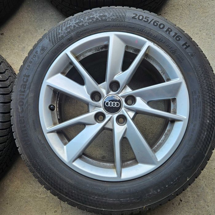 Roti/Jante/Jenti orig. Audi A4 B8 B9 | Continental AO 205/60 R16 DOT>2224