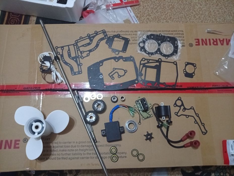 Lodka mator, 15 ot kuchli, enduro model, uzun sapok, ikki shoxli