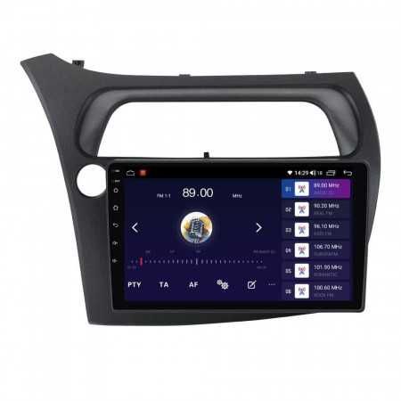 NAVIGATIE Android 14 Honda Civic 2006 2011 1/8 Gb Waze CarPlay +CAMERA