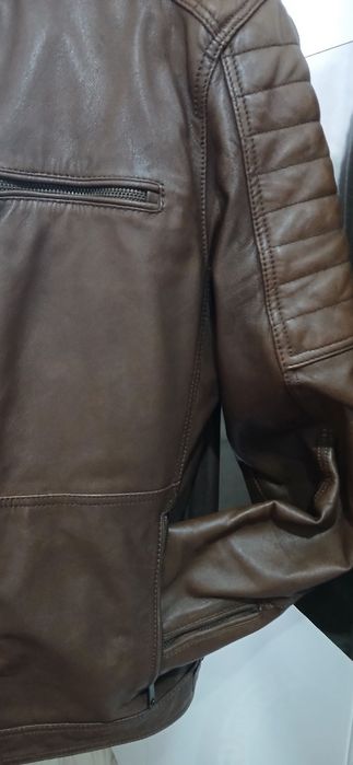 Geacă de piele bărbați