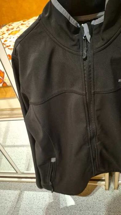 Geacă softshell bărbați Idahoe Kilimanjaro, negru – L