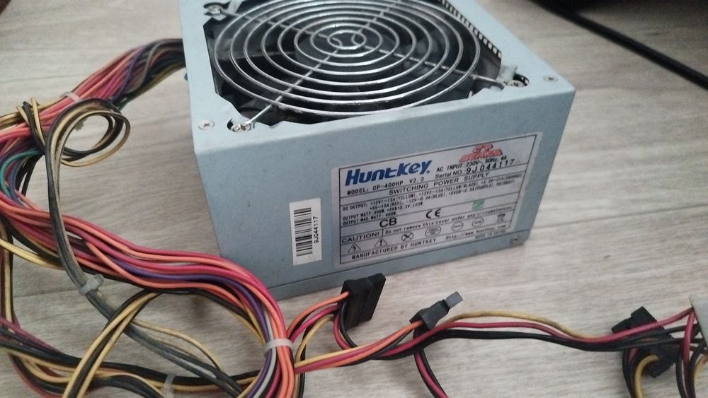 Продам блок питания Huntkey CP‑400HP 400W.
Полностью рабочий, стабильн