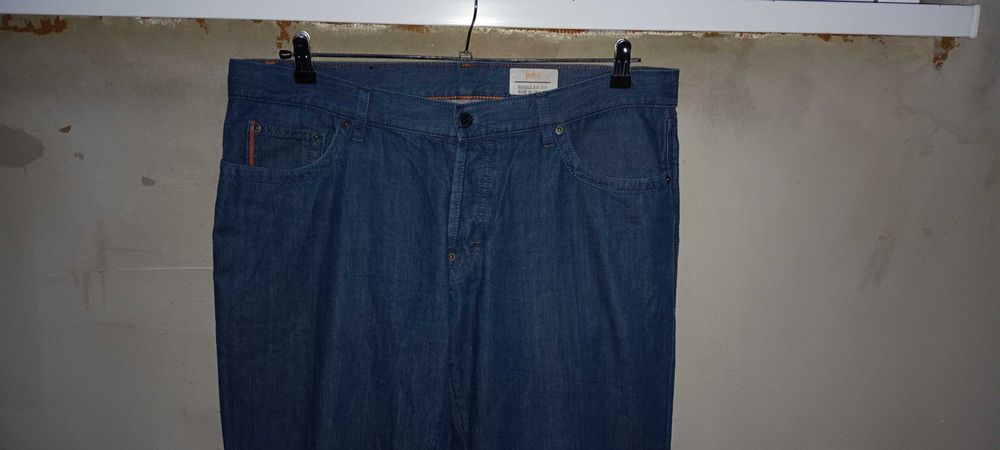 Hugo Boss talie 102 cm | pantaloni barbat 38/34  | 54 - 56 | L - XXL