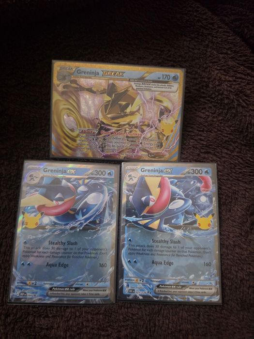 Pokemon card Greninja Break