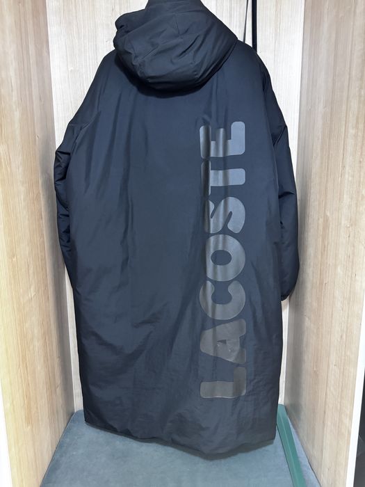 Пальто пуховик Lacoste
