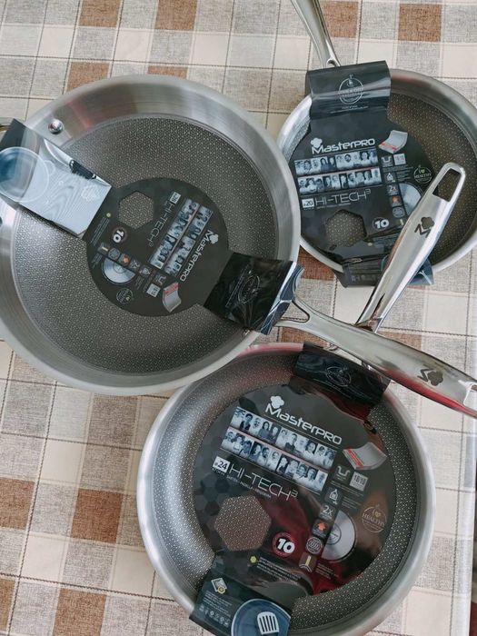 Комплект тигани MasterPro Hi-Tech 3