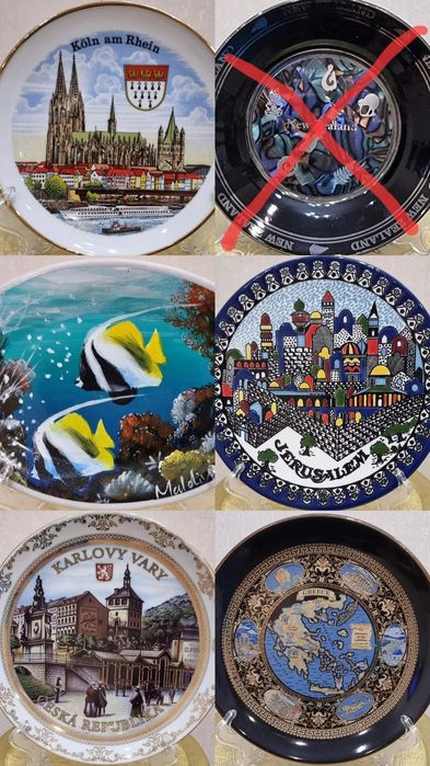 Сувенирные тарелки