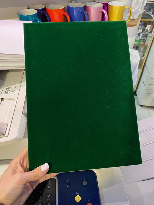 Поздравительные бархатные папки