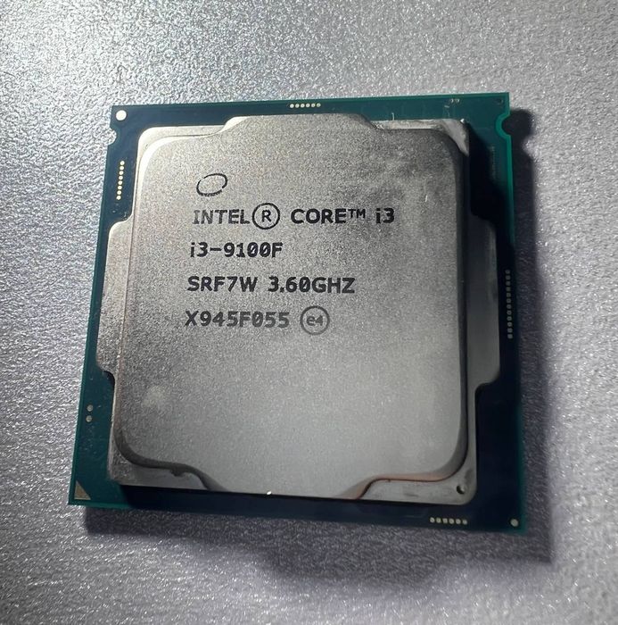 Процессор Intel Core i3-8100 и i3-9100F