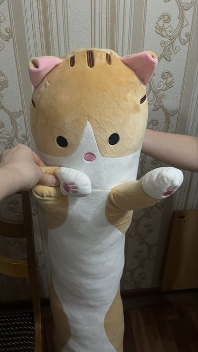 Кот батон большой мягкий