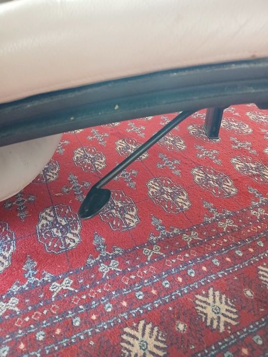 Fotoliu piele culoare gri WK Wohnen Sessel Spot 698  designer Prof. Stefan Heiliger