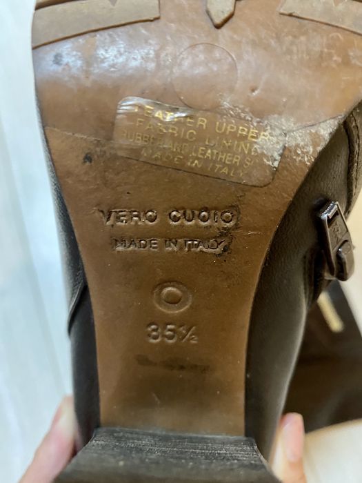 Сапоги зимние кожаные