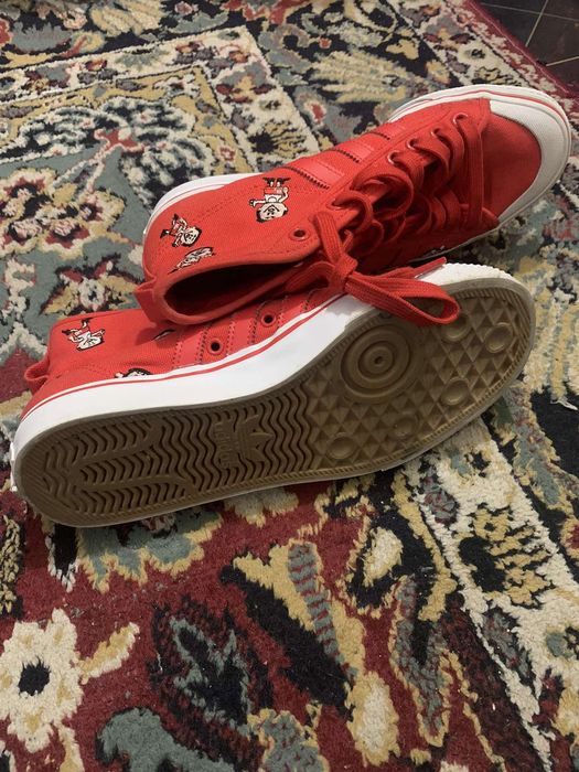 Adidas Originals Nizza Trimmy DOSB Hi/ червени / 41 номер