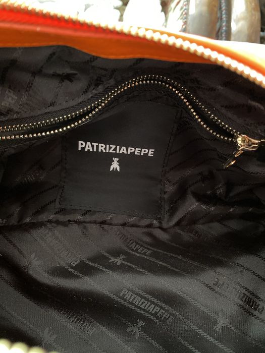 Кожена чанта Patrizia Pepe