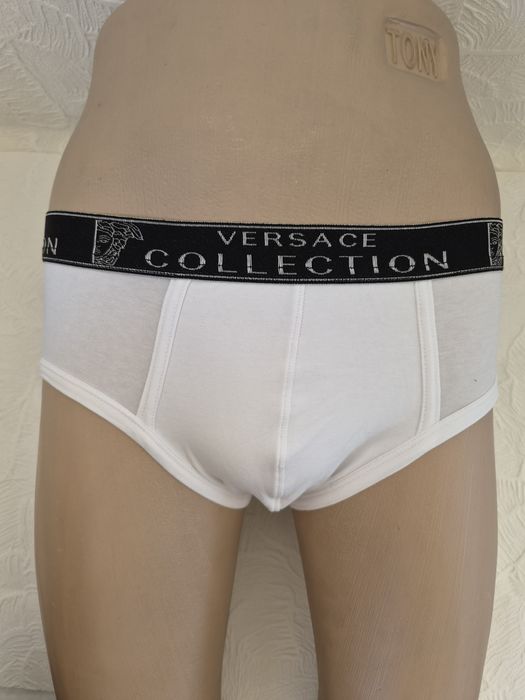 Мъжки слипове Versace Collection – Черни и Бели (Премиум качество)
