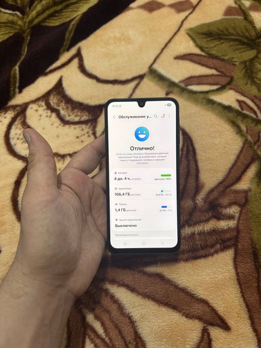 Samsung Galaxy A16 8/128GB Black Orginal Igravoy 2025 Holati Ideal Zor