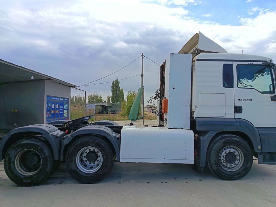 Man TGS 26.400 sitrak gaz mator qoyilgan