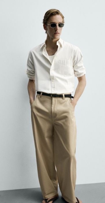 Укороченные брюки WIDE FIT