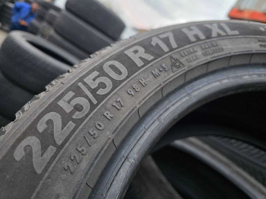 2бр Зимни гуми 225 50 17 - Semperit - DOT 2022