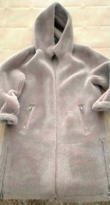 Женская дубленка 52р