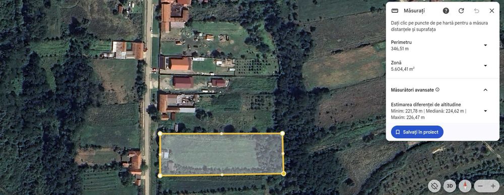 Proprietar vand terenuri zona Brebu