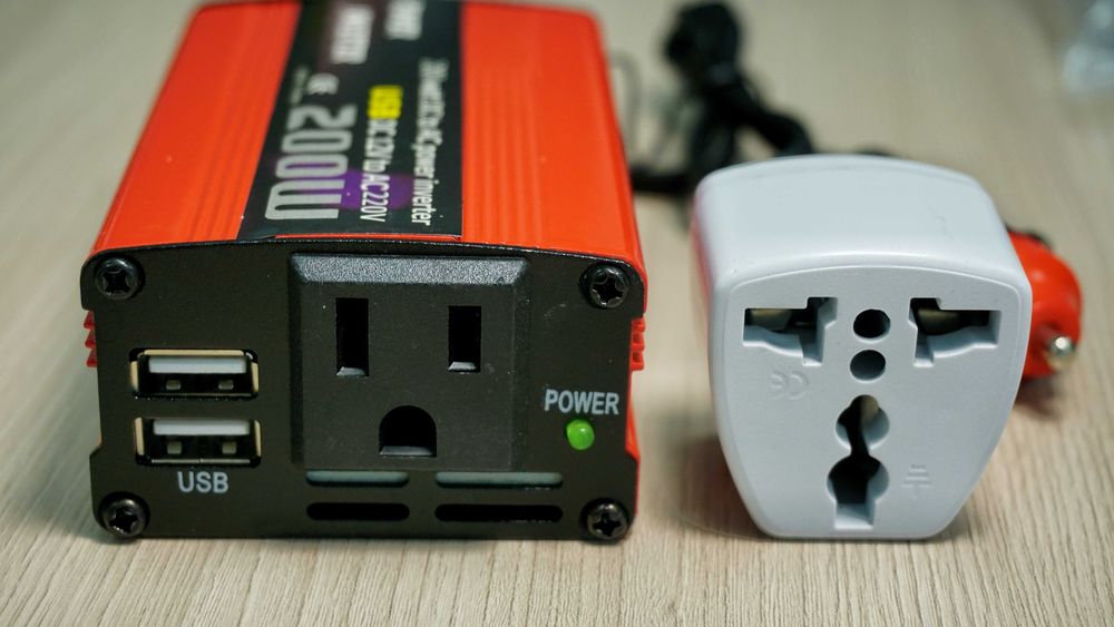 Авто инвертор 12-220 вольт